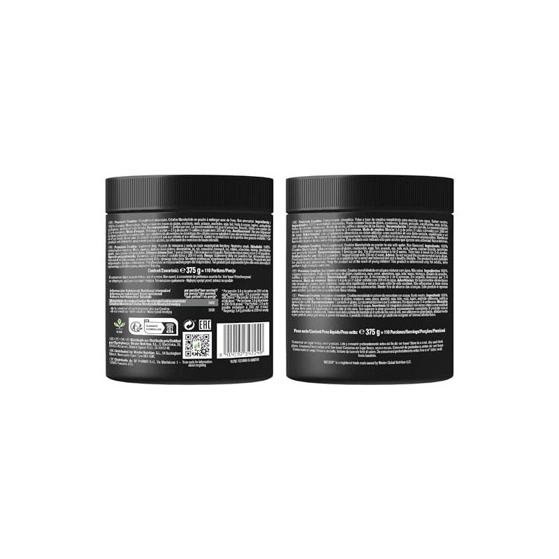 Weider Premium Creatine, Unflavoured, 375 g