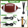 TOBWOLF Football Throw Trainer, Football Bungee Catching Trainer with Pump