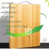 Lagom Tabla Picar Cortar Alimentos Carnes Lagom 24x34cm De Bambú