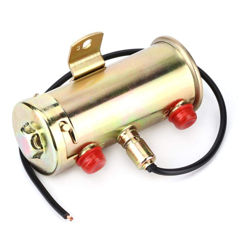 KIMISS Fuel Pump, 12V Copper Universal Auto Car Electric Fuel