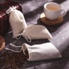 LUCKYBEE Tea Bags Disposable Empty Bags Fabric Filter with Tea