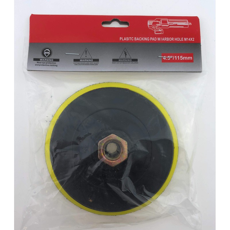 PRODIAMANT Mounting Plate 115mm M14 - Backing Pad for Velcro