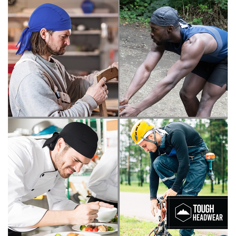 Cooling Helmet Liners - Do Rag Skull Caps for Men