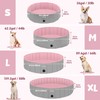 Furrybaby Dog Pool, Kiddie Pool Hard Plastic Foldable Dog Pools