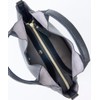 Retro Textured Tote Bag A5 Lightweight 2-Way 3-Compartment Specification, BK,