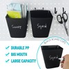 G.CORE Pegboard Bins Baskets Organizer with Peg Board Hooks Cups