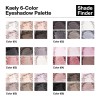 evpct 6 Color Mini Eyeshadow Makeup Palette for Natural Nude