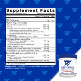 EndurElite EndurElite Perform Elite- Pre Workout Powder Supplement- Pre-Workout for Endurance Athletes- 20 Servings- Champion Cherry Lime