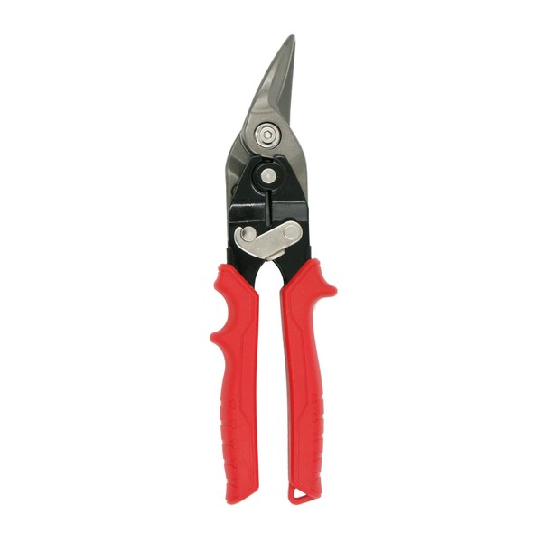 9" Left Cutting HVAC Tin Snips - Heavy Duty Sheet