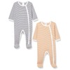 Schiesser Unisex Baby Double Pack Romper with Foot Toddler Pyjamas,