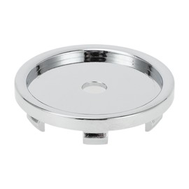 Hihaha Universal Car Wheel Center Hub Cap/Inner Rim Cover Hub Caps for Most Cars/Snap-in Plastic 64.8mm 2.55" OD / 1 Pcs Chrome Silver Tone