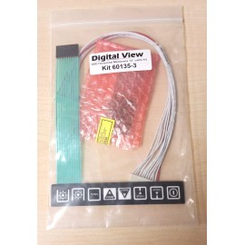 Digital View OSD Horizontal Membrane 12" Cable Kit 416100120-3
