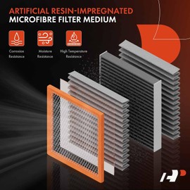 A-Premium Filtro de aire delantero del motor compatible con Ford Escape 2013-2019, Transit Connect 2014-2022, 2.5L