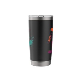 Freestyle Snowboarder Cartoon Stainless Steel Insulated Tumbler