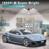 Nexillumi 2-Pack Led Garage Light 180W, 36000LM Garage Lights Ceiling