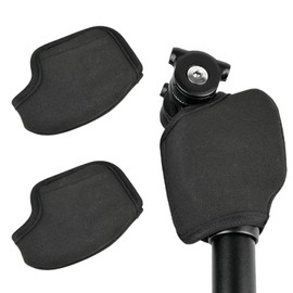 TYFGRT Pack of 2 Seat Post Spring Protectors, Seat Post Nylon Protection, Mountain Bike Seat Post Dust Cover, Damper Protection, Reusable Cover