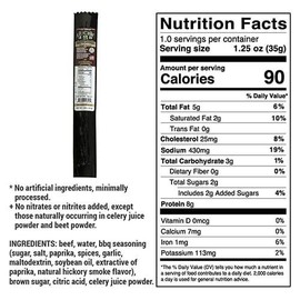 BBQ Beef Stick - 1.25oz 4 PACK