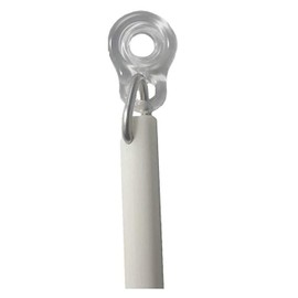 36" FIBERGLASS DRAPERY BATON Curtain Wand with Plastic Adapter - OUR STRONGEST! (Single)
