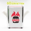 Home-Flair Premium Napkin Dispenser I Diner Napkin Holder I Including