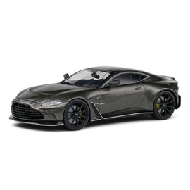 OPO 10 - Coche en miniatura compatible con Aston Martin Vantage V12 Cumberland Grey 2023-1:43 Solido - 4314102