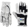 Turf Design TDGL-2170 Golf Gloves, White/Black, M, multicolor (white /