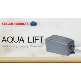 Koller Products Aqua Lift Dosing Pump 3 GPH Flow Rate, Gray (AQ1137)
