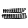 2pc Car Inner Rear Bumper Guard Protector Scuff Sill Plate