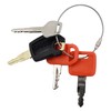 Notonmek 4 packs Heavy Equipment Ignition Key Compatible with Komatsu
