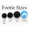 Furniture Footies Smaller Pre Cut Walker Tennis Ball Glides Heavy