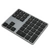 Wireless Number Pad 35 Keys Scissor Switch BT5.0 Aluminium Alloy