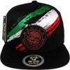 4350 District Men's Adjustable Cotton Snapback Cap (N21MEX94MG BLKBLK B2206)