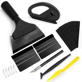 Celepoir Vinyl Wrap Tools, Car Vinyl Wrap Tool Kit, Window Tint Kit with Felt Squeegee, Precision Trimmer, Squeegee, Rubber Squeegees, Film Trimmer, Window Tinting Kit for Car Tinting Film