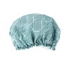 EcoTools Reusable Shower Cap for Women with Travel Storage Case,