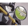 i5 Black Handle Bar End Mirrors compatible with Honda Grom