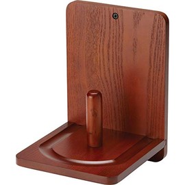 Fat Cat Billiard/Pool Accessory: Wall Mounted Wood Cone Chalk Holder, Mahogany Finish