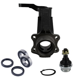 East Lake Axle replacement for Front Right Knuckle Assembly Kit Kawasaki Mule 2500 2510 2520 3000 3010 3020 4000 4010 39186-0328 39186-0075 39186-1097