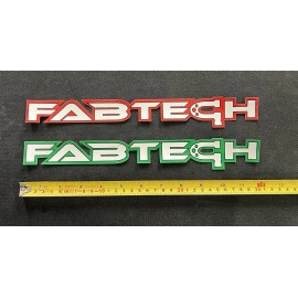 Unbranded 2 FABTECH Decals Stickers racing offroad overland adventures trails camping rv