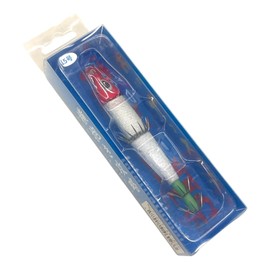 Tanajig Aiya Sutte Ika Metal Sutte Lead Sutte (01. Red Head Blue Glow, No. 15 (56 g)