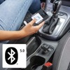 Hama Bluetooth FM Transmitter fürs Autoradio mit Kfz Ladegerät (Auto