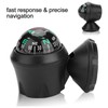 Gegong Adjustable Night Vision Compass for Boats Vehicles Black Marine