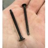 Drywall Screws, #6 x 1-7/8 inch, Black Phosphate, Fine Thread,