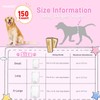 Dog Diaper Liners for Male and Female Dogs, 150ct, Super