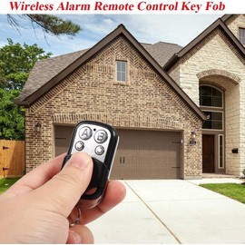 Garage Door Remote Control Key Fob, Universal Garage Hand Transmitter Cloning Wireless Alarm Remote Control Key Fob Replacements for Car Garage Door Gate