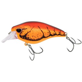 Nomad Design Atlas 70 Square Bill Floating Freshwater Crank, with Super Sharp BKK EWG Spear Hooks, HD ABS System and Triple Shield Protection, 2-3/4"- 3/40z, Red Caw