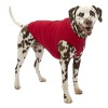 Kurgo Target Extra Small Red Dog Sweater With Fleece Lining