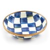 MACKENZIE-CHILDS Enamel Dipping Bowl, Small Serving Bowl for Entertaining, Blue-and-White