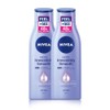 NIVEA Irresistibly Smooth Skin Lotion Pack of 2 (2 x