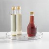 mDesign Rotating Spice Rack - Stylish Spice Rack for Salt