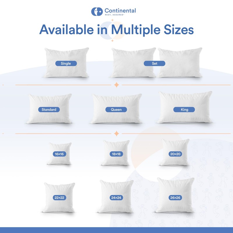 Continental Bedding Viscose Derived from Bamboo Pillow Protector Zippered Waterproof