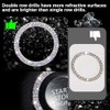 Whaletail Whaletail 2PCS Bling Crystal Rhinestone Car Engine Start Ring
